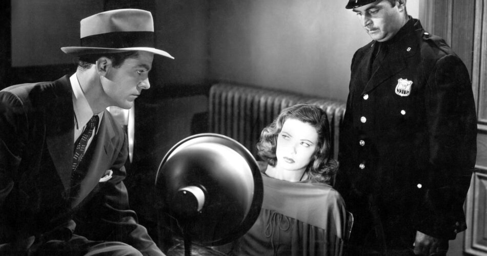 Dana Andrews i Gene Tierney w filmie "Laura" (reż. Otto Preminger, 1944)