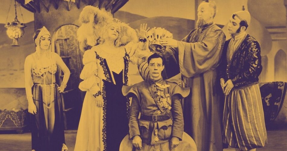 Buster Keaton w filmie "Impresario" (reż. Edward Sedgwick, 1930)
