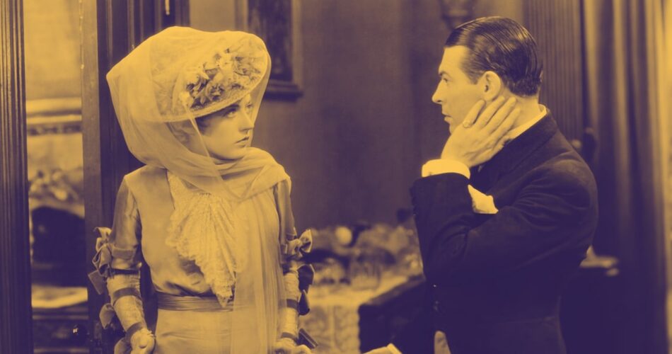 Marion Davies i Lawrence Gray w filmie "Dziewczyna z Florodory" (reż. Harry Beaumont, 1930)