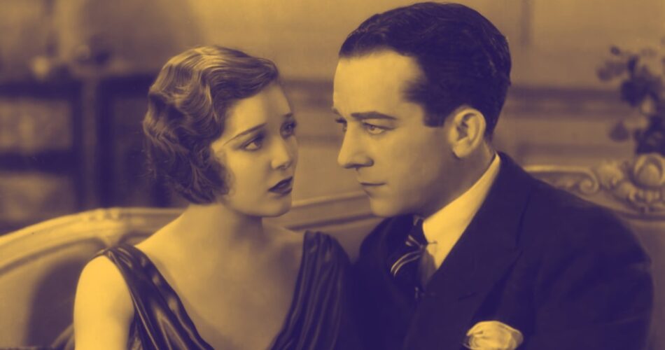 Loretta Young i Jack Mulhall w filmie "Podróż do raju" (reż. William Beaudine, 1930)
