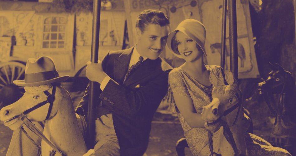 Ronald Colman i Loretta Young w filmie "Miłosna awantura" (reż. George Fitzmaurice, 1930)