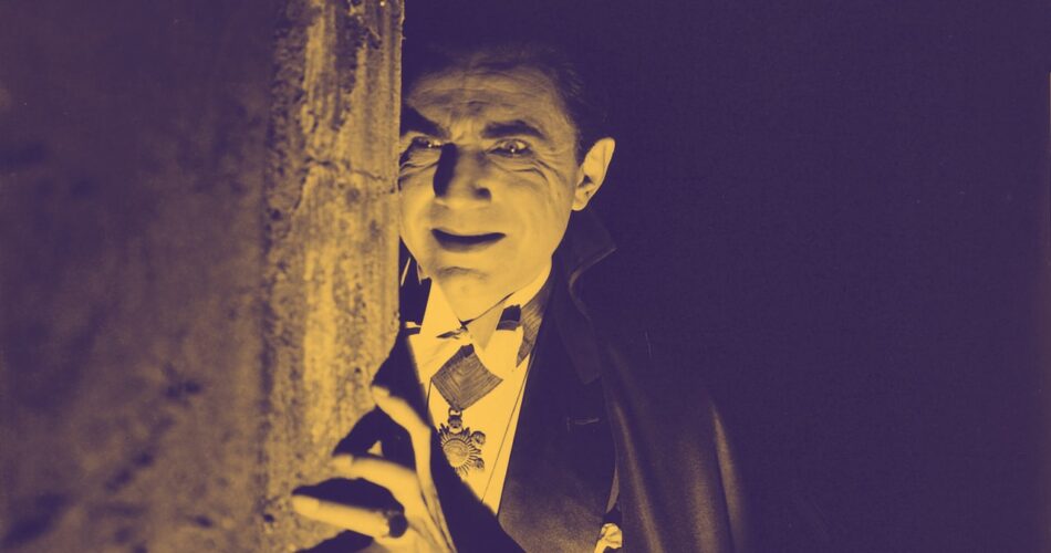 Bela Lugosi w filmie "Dracula" (reż. Tod Browning, 1931)