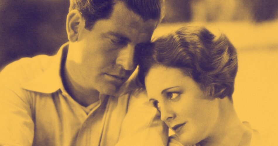 Grant Withers i Mary Astor w filmie "Kobiety innych mężczyzn" (reż. William A. Wellman, 1931)