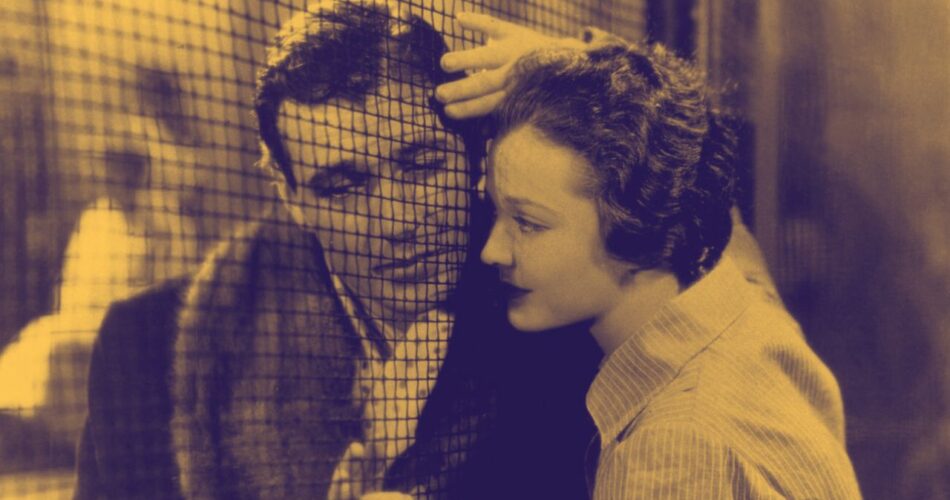 Gary Cooper i Sylvia Sidney w filmie "Wielkomiejskie ulice" (reż. Rouben Mamoulian, 1931)