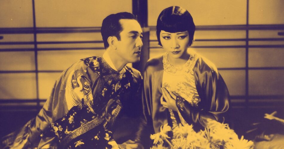 Sessue Hayakawa i Anna May Wong w filmie "Córka Smoka" (reż. Lloyd Corrigan, 1931)