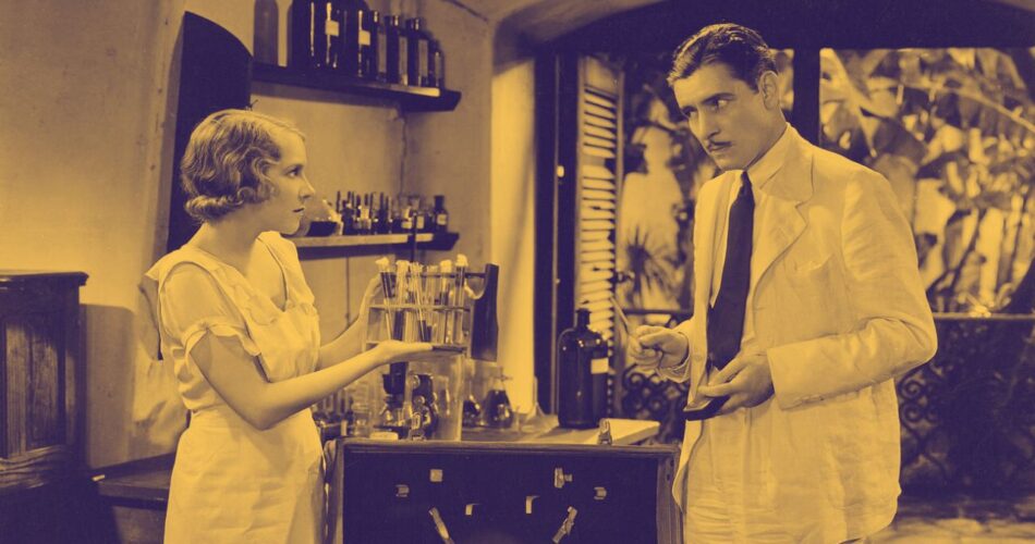 Helen Hayes i Ronald Colman w filmie "Arrowsmith" (reż. John Ford, 1931)