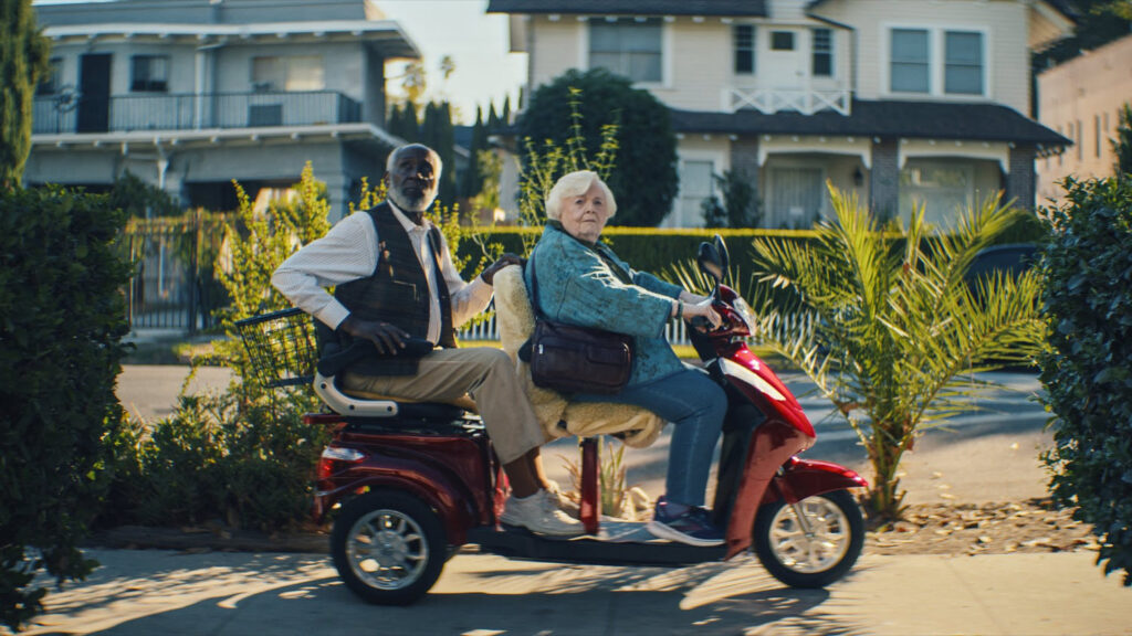 Richard Roundtree i June Squibb w filmie "Thelma" (reż. Josh Margolin, 2024)