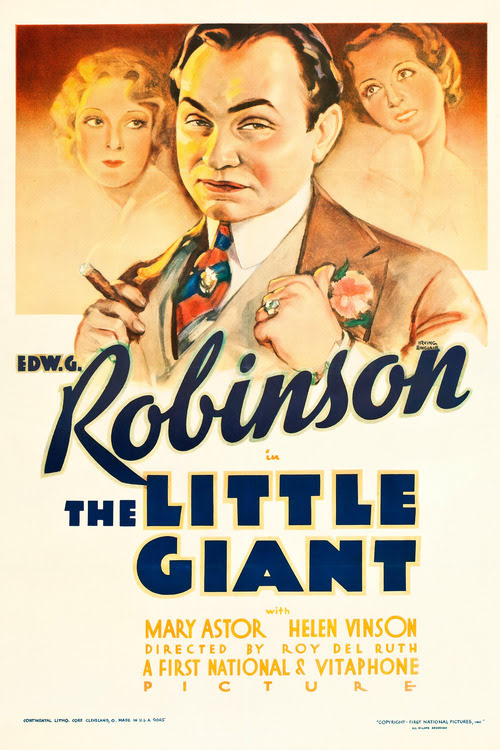 Plakat filmu "Mały olbrzym" (reż. Roy Del Ruth, 1933)