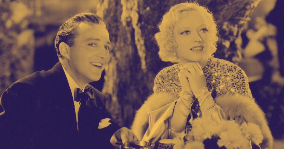 Bing Crosby i Marion Davies w filmie "Ja mam temperament" (reż. Raoul Walsh, 1933)