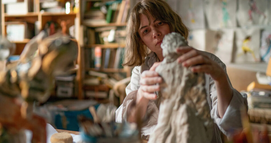 Michelle Williams w filmie "Wystawa" (reż. Kelly Reichardt, 2022)