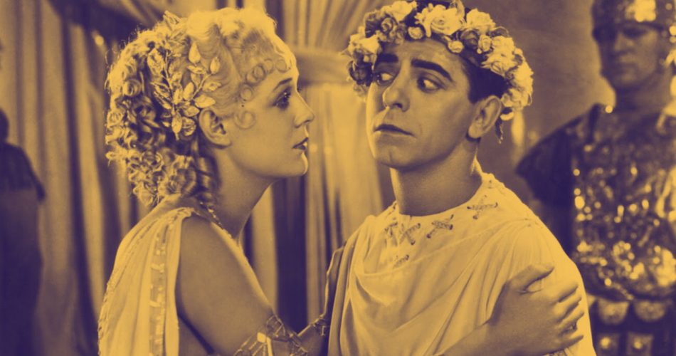 Gloria Stuart i Eddie Cantor w filmie "Rzymskie skandale" (reż. Frank Tuttle, 1933)