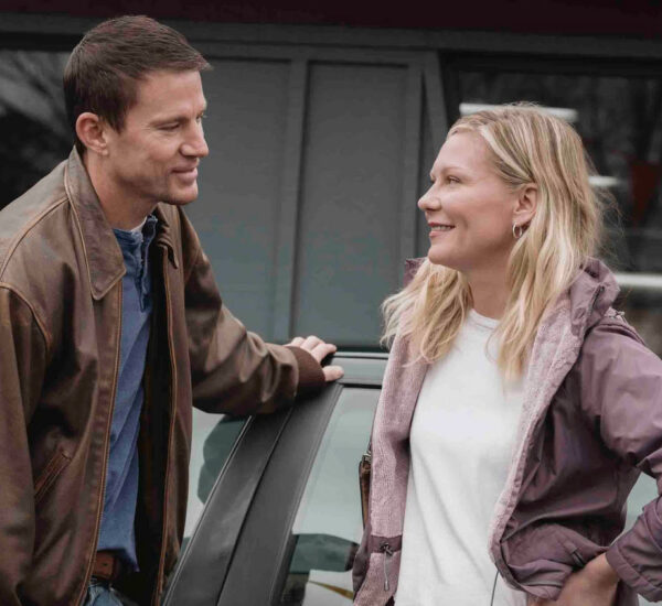 Channing Tatum i Kirsten Dunst w filmie "Urodzony rabuś" (reż. Derek Cianfrance, 2025)