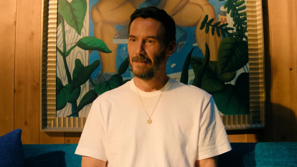 Keanu Reeves w filmie "Skutki uboczne" (reż. Jonah Hill, 2026)