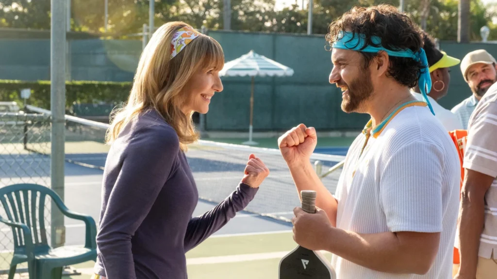 Mary Steenburgen i Jake Johnson w filmie "Dink" (reż. Josh Greenbaum, 2026)