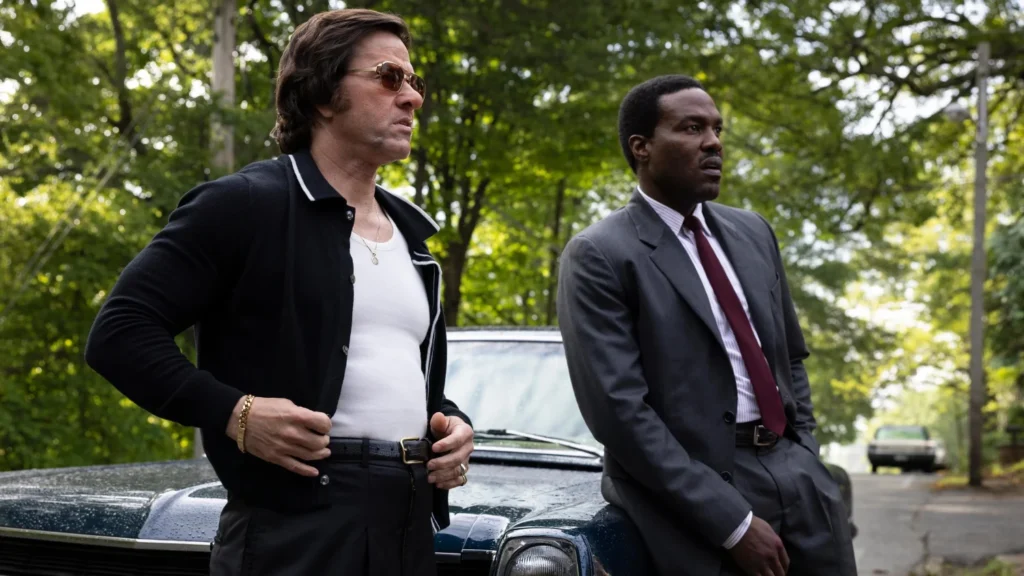 Mark Wahlberg i Yahya Abdul-Mateen II w filmie "Ponad prawem" (reż. Elegance Bratton, 2026)